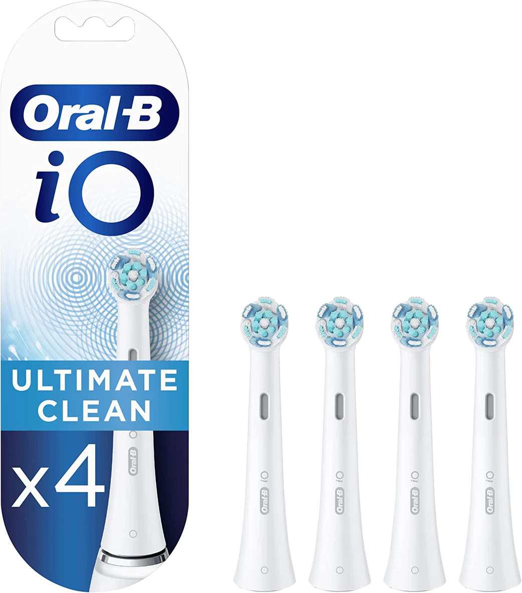 Oral-B iO Electric Toothbrush Heads - 4 Pack White