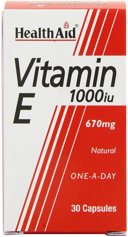 Healthaid Vitamin E Capsules 1000Iu