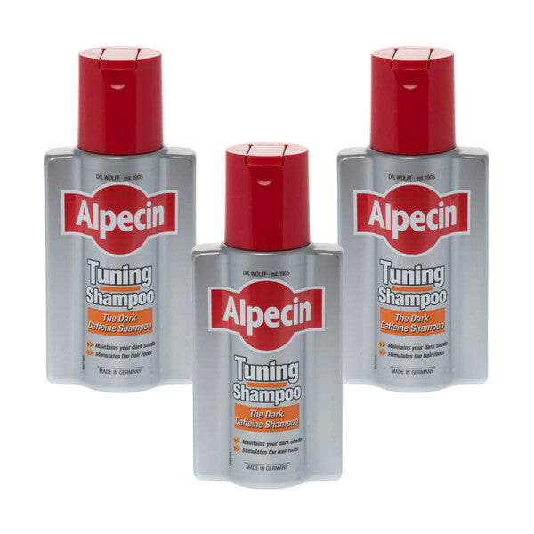 Alpecin Tuning Shampoo - Pack of 3