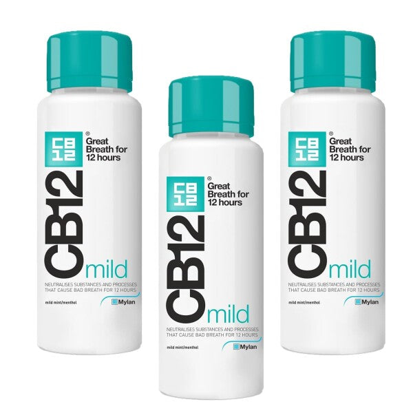 CB12 Safe Breath Oral Care Agent Green Mild Mint/Menthol 250ml