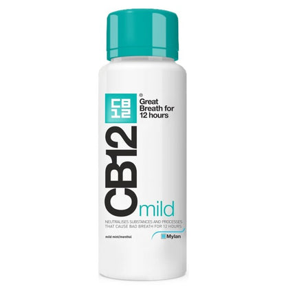 CB12 Green Mild Mint-Menthol Mouthwash - 250ml