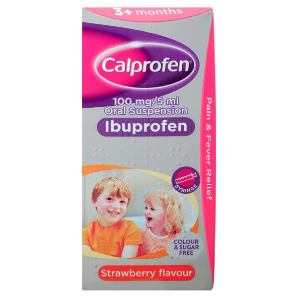 Calprofen Ibuprofen Oral Suspension +3 Months - 100ml