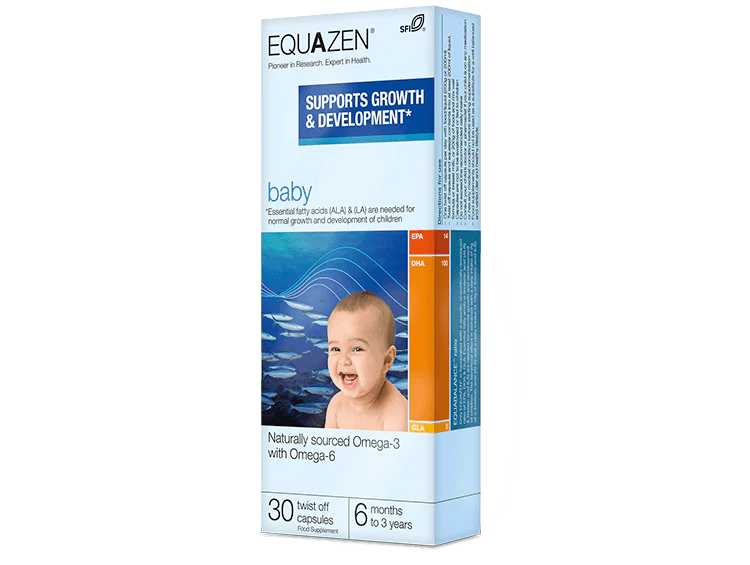 Equazen Baby Omega-3 with Omega-6 30 Twist Off Capsules