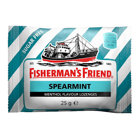 Fisherman's Friend Spearmint Sugar Free Lozenges - 25g