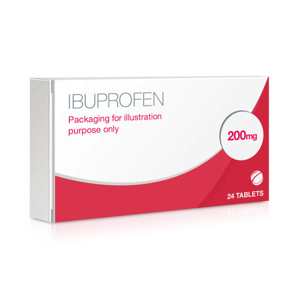 Ibuprofen Tablets 200mg - 24 Tablets