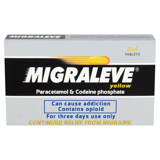 Migraleve Yellow - 24 Tablets