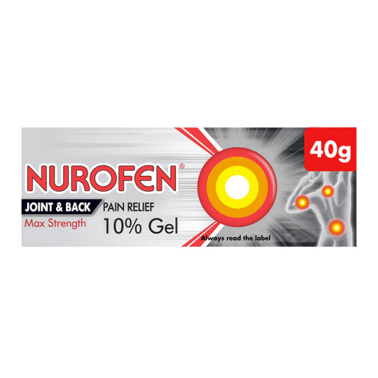 Nurofen Joint & Back 10% Gel - 40g