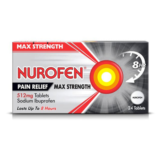 Nurofen Joint & Back 512mg - 24 Tablets