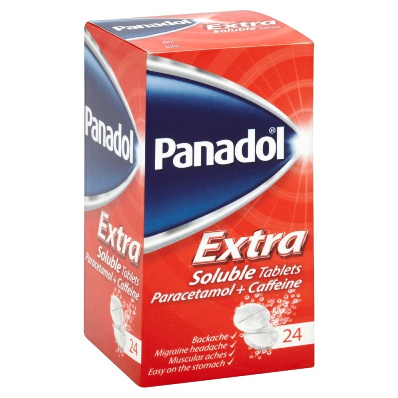 Panadol Extra Soluble - 24 Tablets