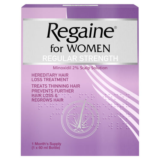 Regaine For Women Solution - 2 Months Supply - 1 x 60ml Bottle