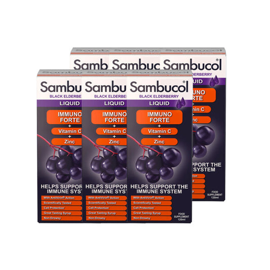 Sambucol Immuno Forte Black Elderberry Liquid - 120ml