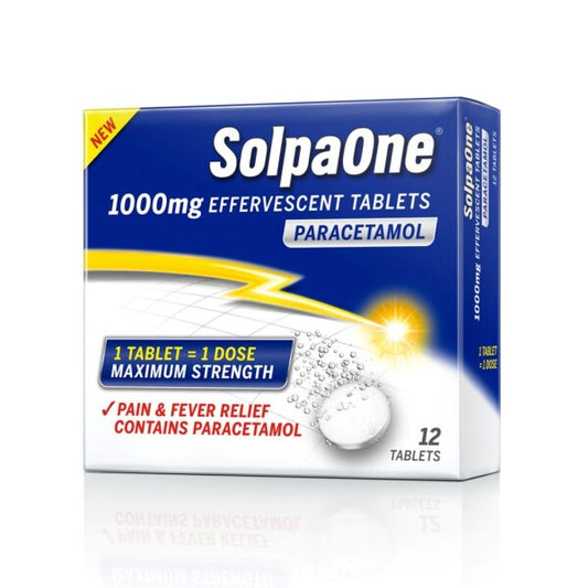 SolpaOne 1000mg Effervescent - 12 Tablets