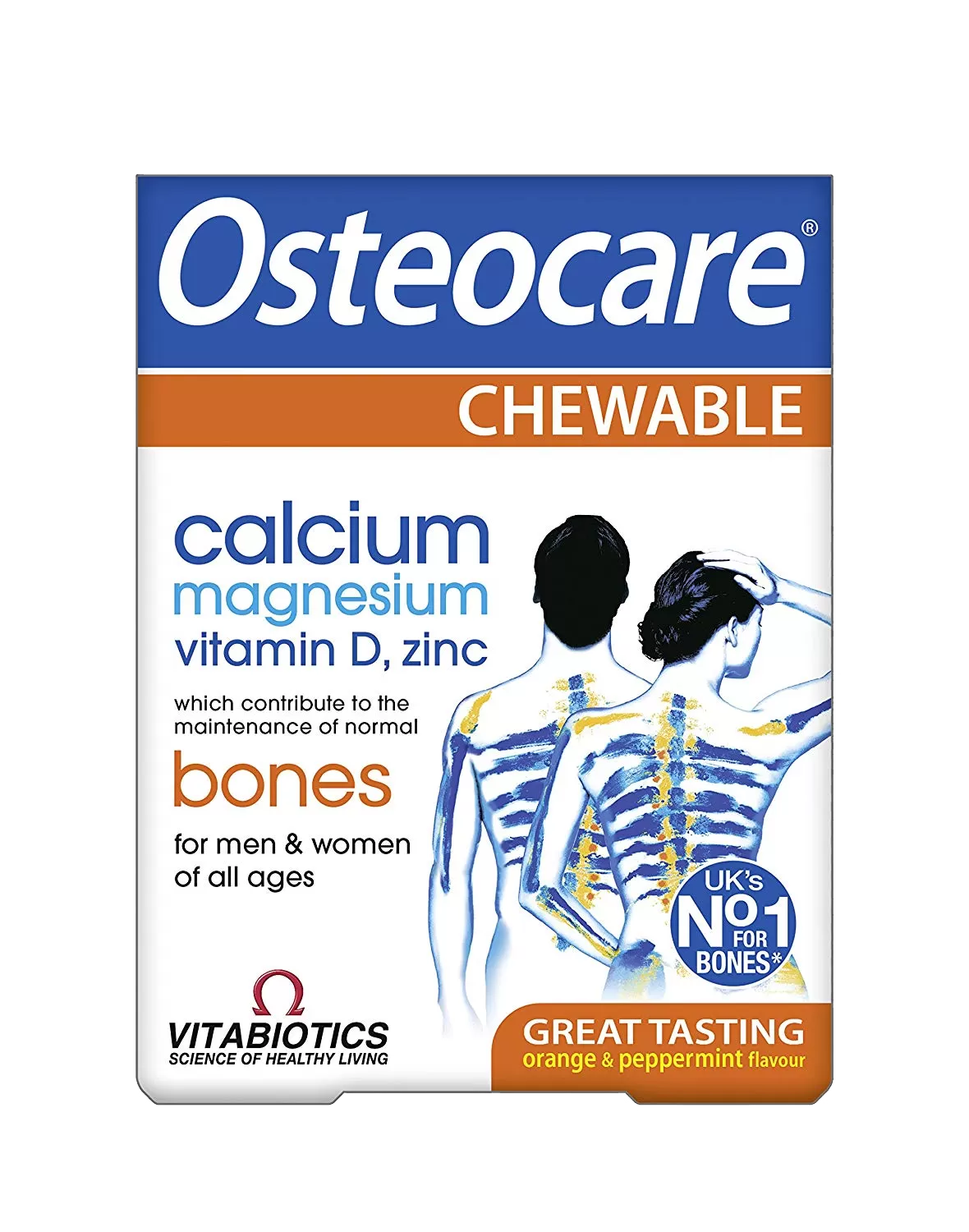 Vitabiotics Osteocare Chewable – 30 Tablets