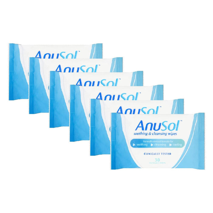 Anusol Soothing & Cleansing Wipes- 30 Wipes