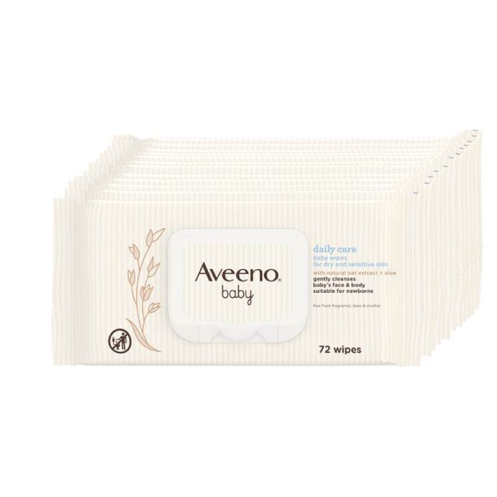 Aveeno Baby Daily Care Baby Wipes -864 wipes