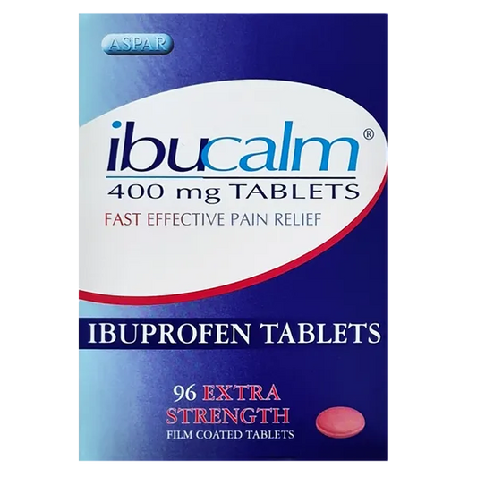 Ibuprofen 400mg Tablets - 96 Tablets (Brand May Differ)