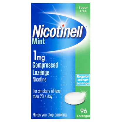 Nicotinell 1mg Compressed Lozenge - Mint -96 Lozenges