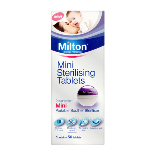 Milton Mini Steriliser Tablets -50 Tablets