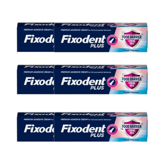 Fixodent Plus Dual Protection Premium Denture Adhesive Cream - 40g