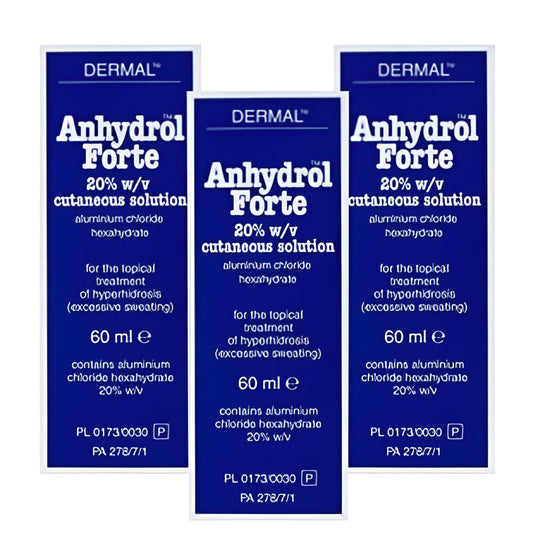 Anhydrol Forte Roll On 20% W/v Cutaneous Solution - 60ml