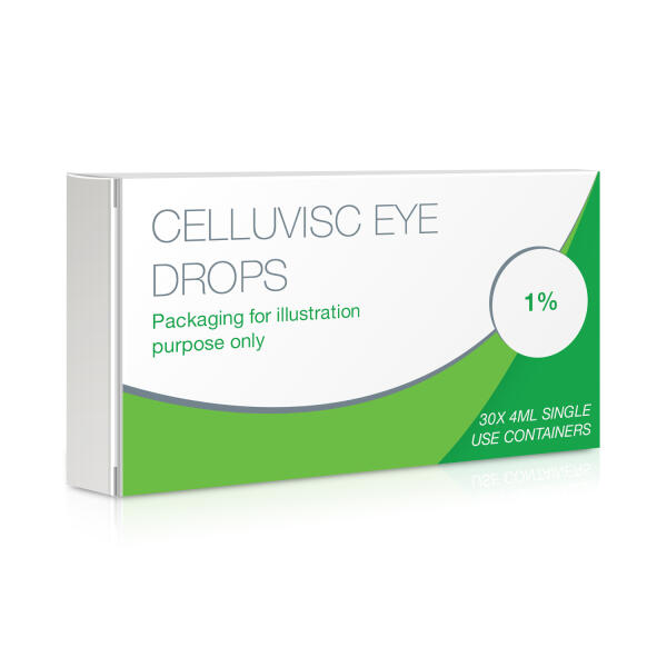 Celluvisc 1.0% Eye Drops Solution - 30x 4ml Single Use Containers 