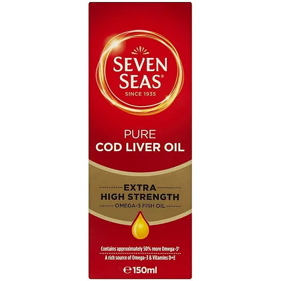 Seven Seas Cod Liver Oil Max Strength - 150ml