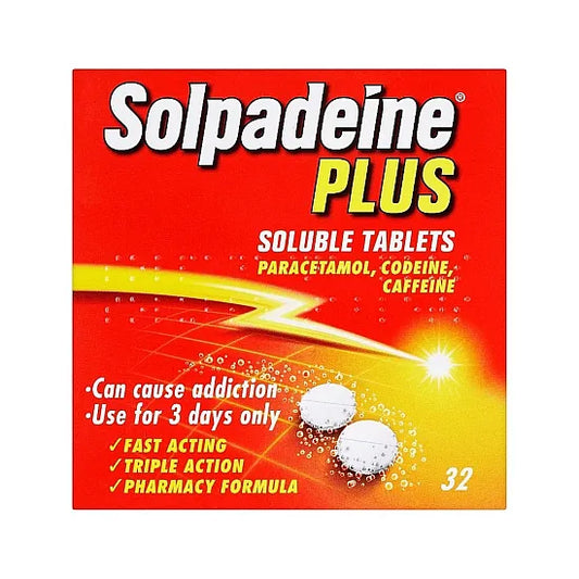 Solpadeine Plus (Codeine/Paracetamol)