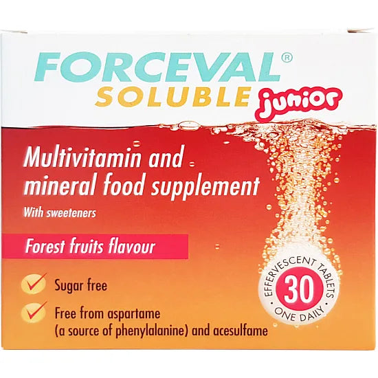 Forceval Junior Multi Vitamin - 30 Soluble Tablets