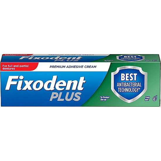 Fixodent Plus Dual Protection Denture Adhesive