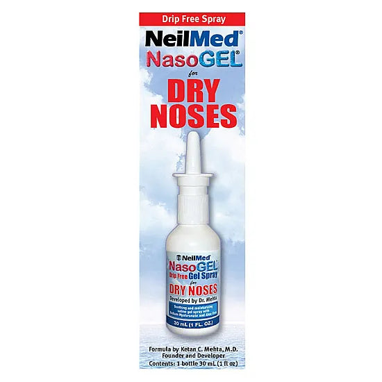 NeilMed NasoGel Spray For Dry Noses - 30ml