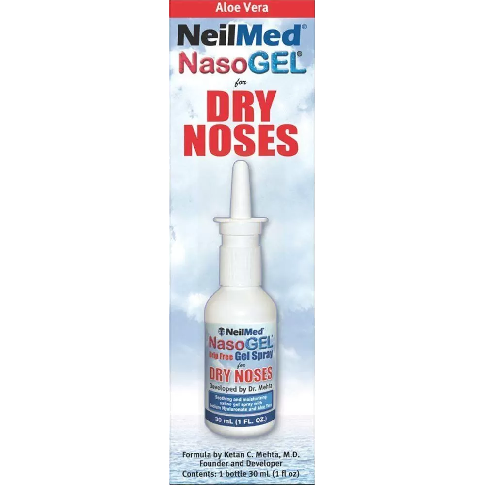 Neilmed NasoGel Nasal Moisturizer Spray For Dry Noses