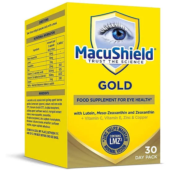 MacuShield Gold - 90 Capsules