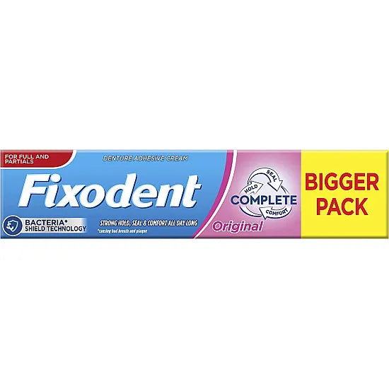 Fixodent Complete Original Denture Adhesive Cream