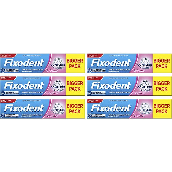 Fixodent Complete Original Denture Adhesive Cream