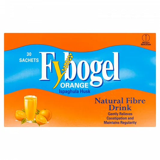 Fybogel Orange Sachet Drinks – 30 Sachets