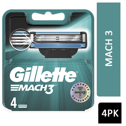 Gillette mach 3 (4 razor blades)