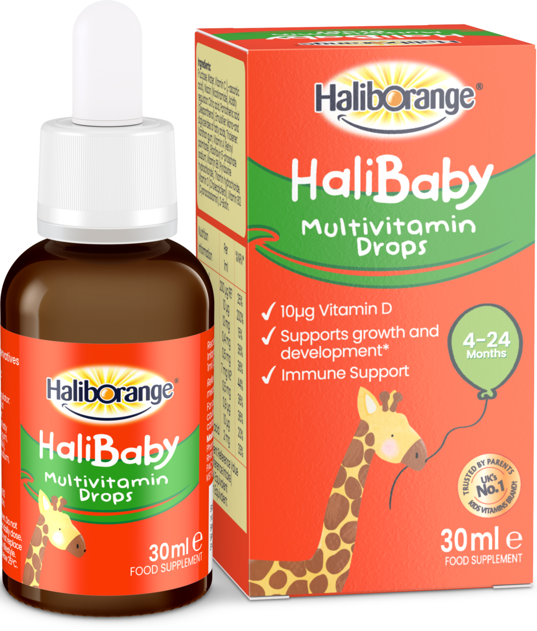 Haliborange Halibaby Multivitamin Drops 30ml