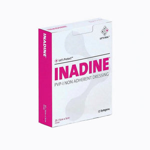 Inadine 5x5cm Non Adherent Dressing - 25 Dressings