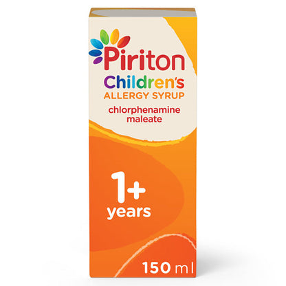 Piriton Hayfever & Allergy Relief Syrup for Children