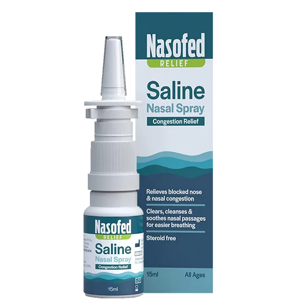 Nasofed Relief Saline Nasal Spray 15ml
