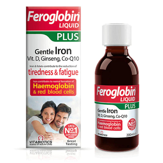 Vitabiotics Feroglobin Plus Liquid Iron - 200ml