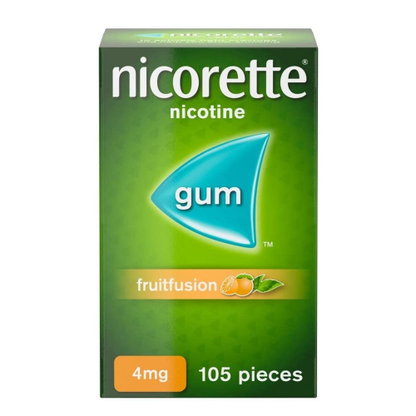 Nicorette Gum Fruitfusion 4mg