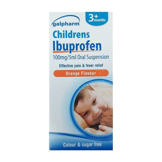 Galpharm Children's Ibuprofen 100mg/5ml oral susp SF