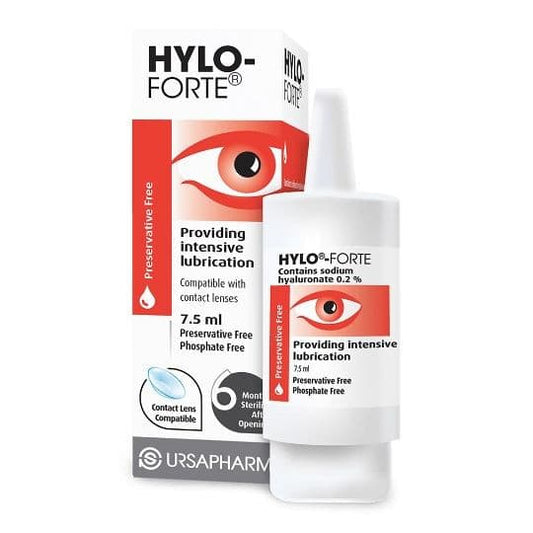 Hylo-Forte Lubricating Eye Drops 10ml