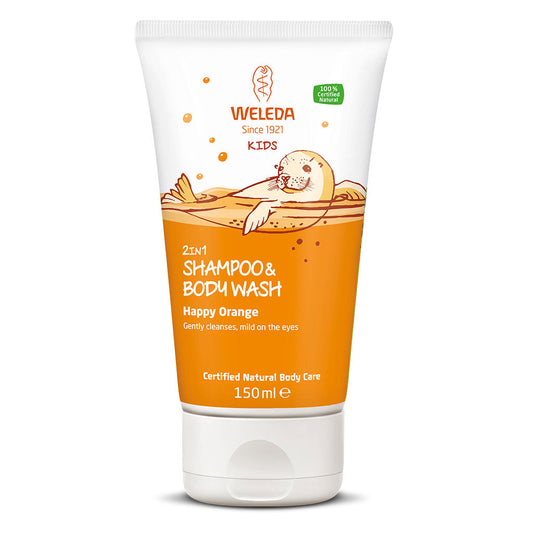 Weleda Kids 2 in1 Happy Orange Shower 150ml