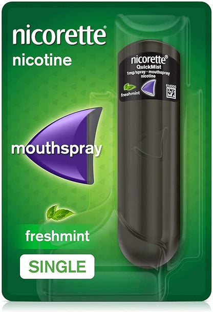 Nicorette QuickMist Freshmint 1mg Mouthspray -2 Sprays