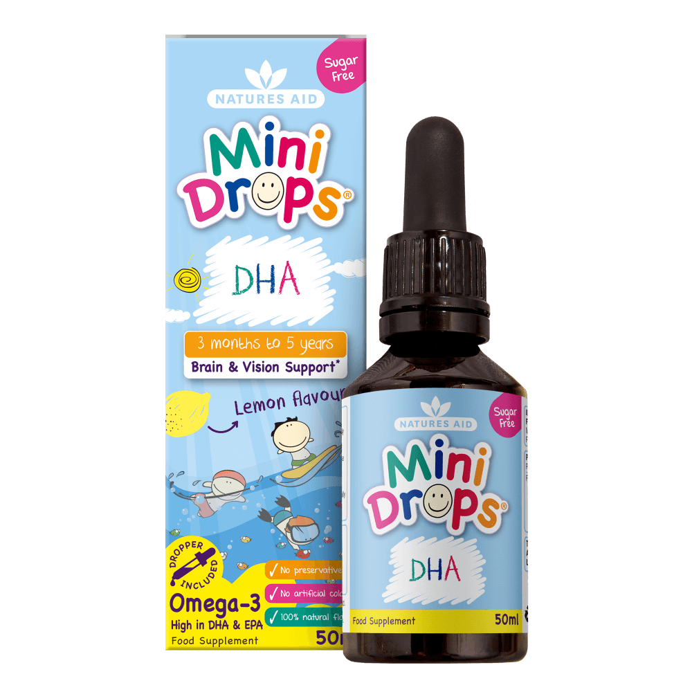 Natures Aid Mini Drops DHA