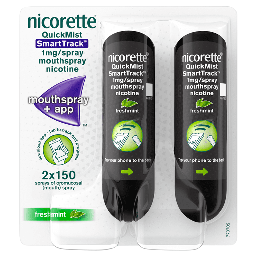 Nicorette Quickmist SmartTrack Freshmint Duo