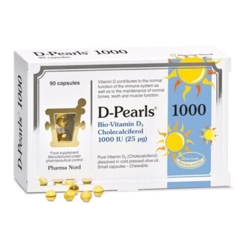 Pharma Nord Bio-Vitamin D3 1000 IU D- Pearls 90 Capsules