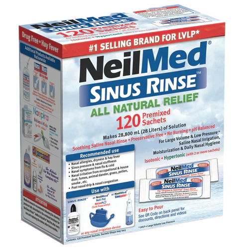 NeilMed 120 Premixed Sachets